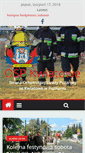 Mobile Screenshot of osp-kwiatowe.pl